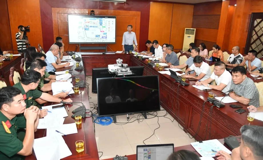 Cục TDTT Việt Nam họp rà soát công tác chuẩn bị cho Lễ phát động "Mỗi người dân lựa chọn ít nhất một môn thể thao". Ảnh: THÁI DƯƠNG