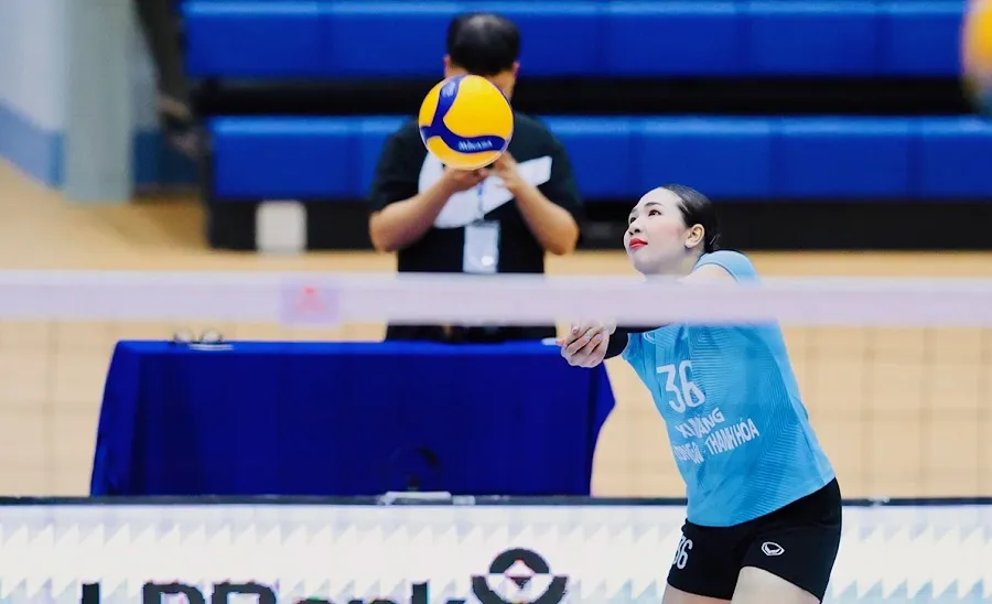 Đội nữ Thanh Hóa sẽ đối đầu với Hà Nội trong trận đấu sớm nhất của ngày tranh tài. Ảnh: DŨNG PHƯƠNG
