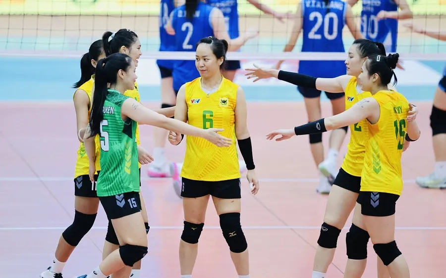 Đội nữ VTV Bình Điền Long An tiếp tục vào bán kết giải năm nay. Ảnh: DŨNG PHƯƠNG