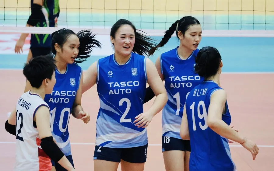 Đội nữ Hà Nội đã giành chiến thắng bán kết để vào chung kết giải năm nay. Ảnh: DŨNG PHƯƠNG