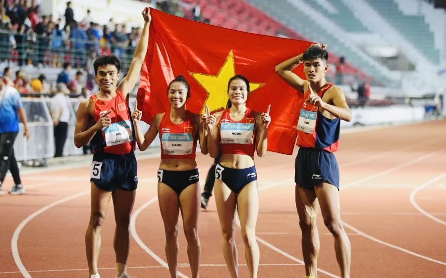 Điền kinh Việt Nam thu hút nhiều VĐV hàng đầu tham dự Đại hội thể thao toàn quốc lần thứ X-2026. Ảnh: DŨNG PHƯƠNG