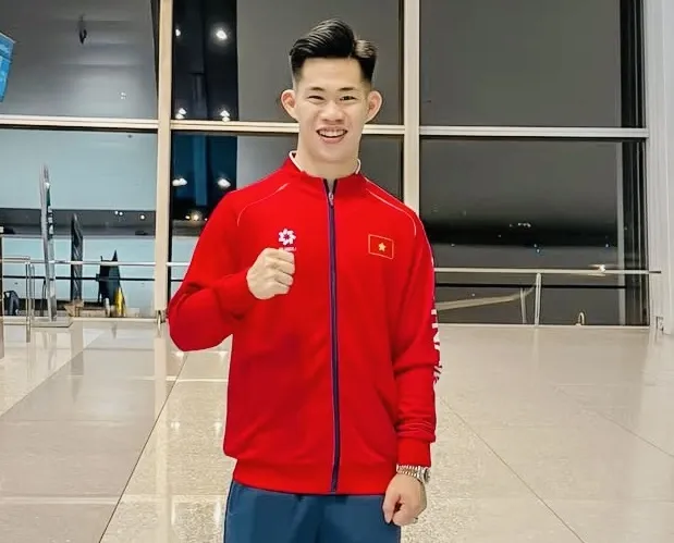 Lực sĩ Trần Minh Trí của cử tạ Việt Nam. Ảnh: M.TRÍ
