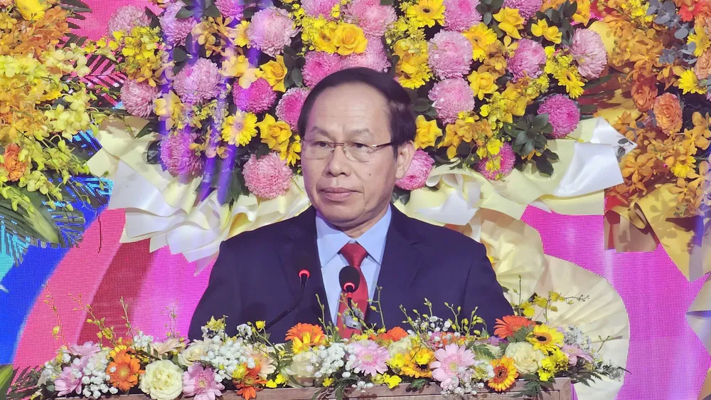 Phó Thủ tướng Lê Tiến Châu phát biểu tại sự kiện.