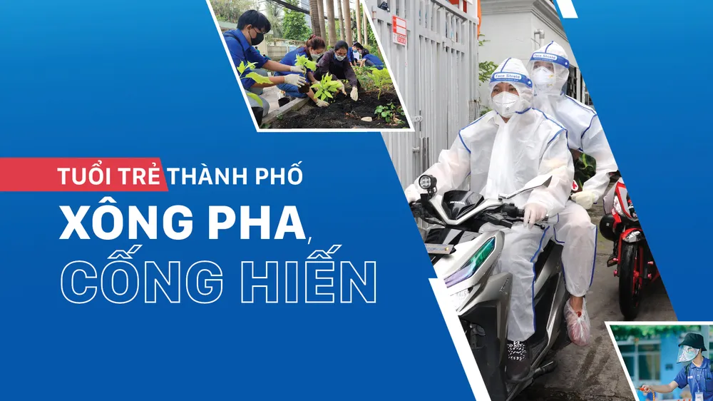 Tuổi trẻ thành phố xông pha, cống hiến