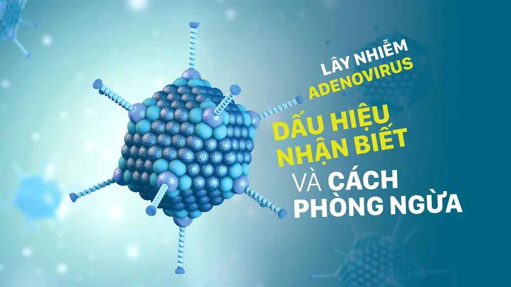 Lây nhiễm Adenovirus - Dấu hiệu nhận biết và cách phòng ngừa