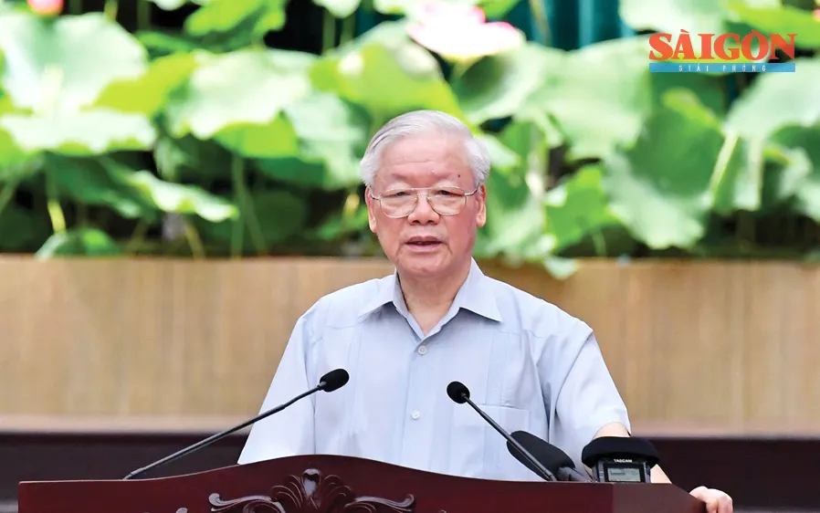 Tổng Bí thư Nguyễn Phú Trọng: Tạo điều kiện tốt nhất để TPHCM phát triển nhanh và bền vững