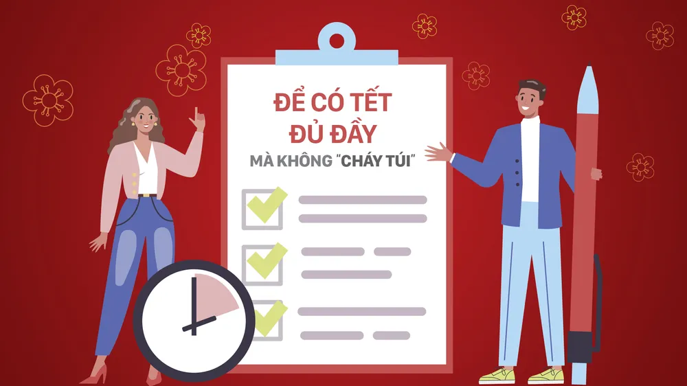 Để có tết đủ đầy mà không "cháy túi"