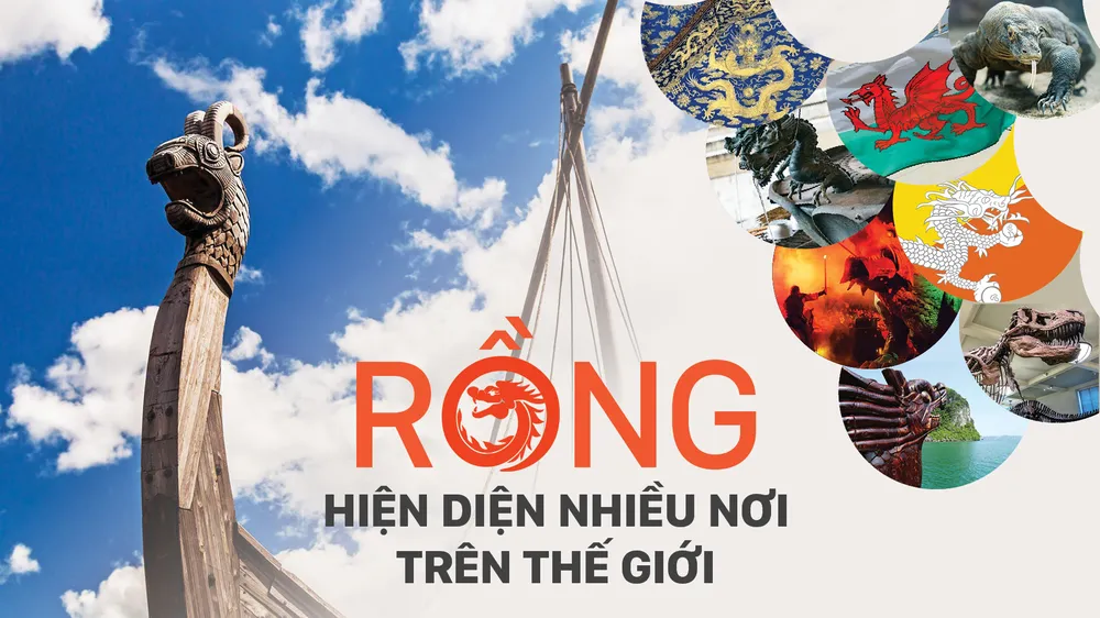 Rồng hiện diện nhiều nơi trên thế giới