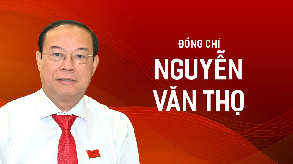 Đồng chí Nguyễn Văn Thọ được giới thiệu để bầu chức danh Phó Chủ tịch HĐND TPHCM