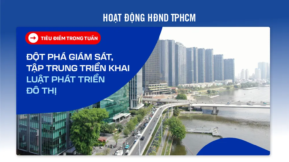 Đột phá giám sát, tập trung triển khai Luật Phát triển đô thị