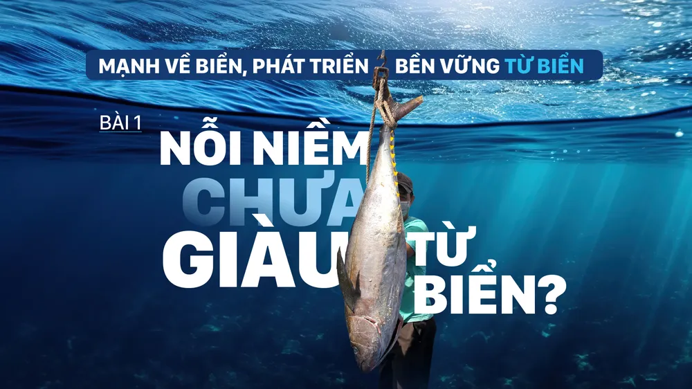 Mạnh về biển, phát triển bền vững từ biển - Bài 1: Nỗi niềm chưa giàu từ biển