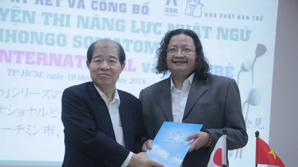 NXB Trẻ độc quyền phát hành bộ sách Luyện thi năng lực Nhật Ngữ tại Việt Nam