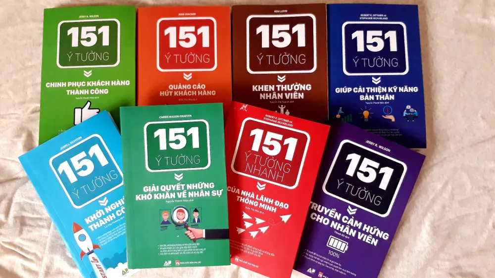 Tạo đột phá với bộ sách “151 ý tưởng cho nhà lãnh đạo”