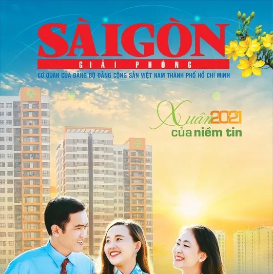 Báo Sài Gòn Giải Phóng đạt giải Ba bìa báo Xuân Tân Sửu 2021