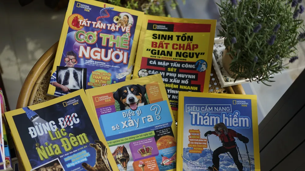 Ra mắt bản tiếng Việt bộ sách quốc tế đình đám “National Geographic Kids” 