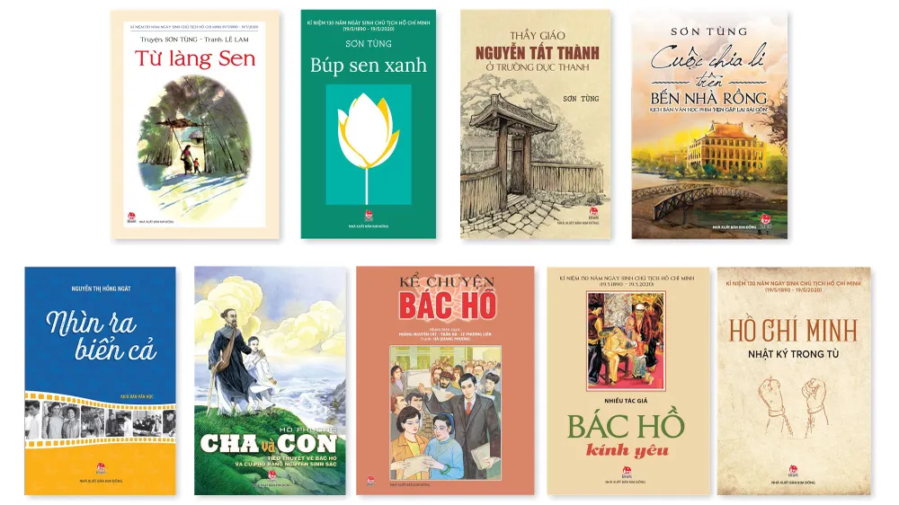 Những cuốn sách đưa bạn đọc vào hành trình “theo chân Bác” 