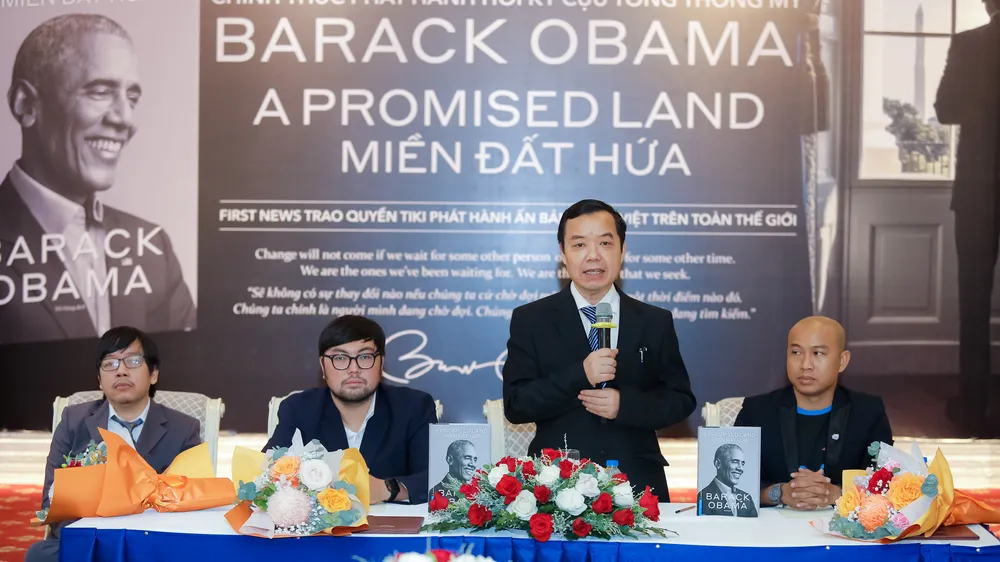 Ra mắt hồi ký “Miền đất hứa” của cựu Tổng thống Barack Obama 