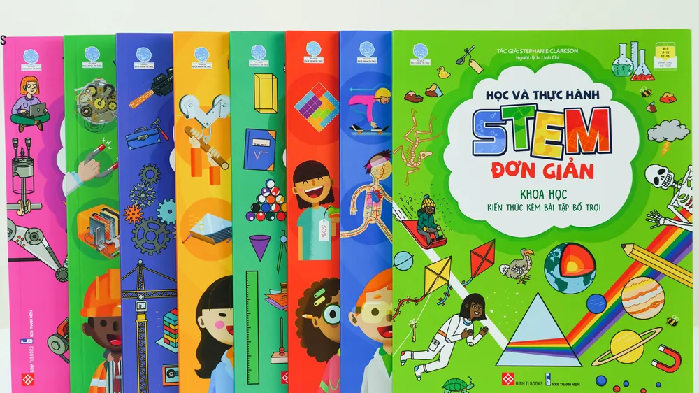 Ra mắt bộ sách “Học và thực hành STEM đơn giản” dành cho thế hệ Gen Alpha