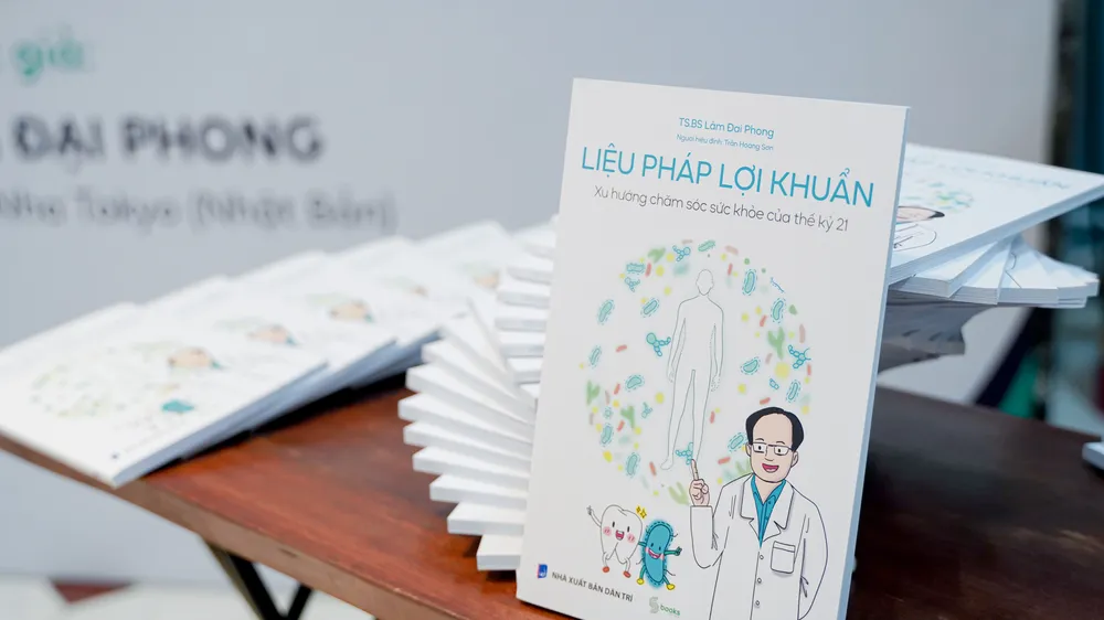 Ra mắt sách “Liệu pháp lợi khuẩn” của Tiến sĩ - Bác sĩ Lâm Đại Phong