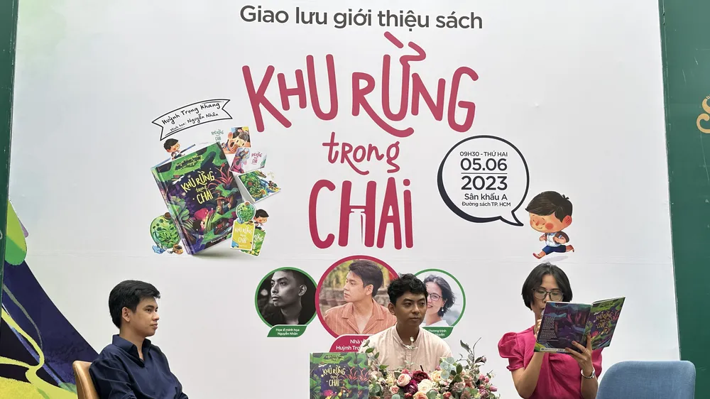 Gieo lên tình yêu thiên nhiên dành cho các em nhỏ từ “Khu rừng trong chai” 