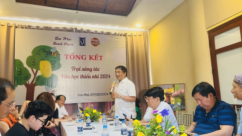 Kết thúc Trại sáng tác Văn học thiếu nhi tại Phú Yên