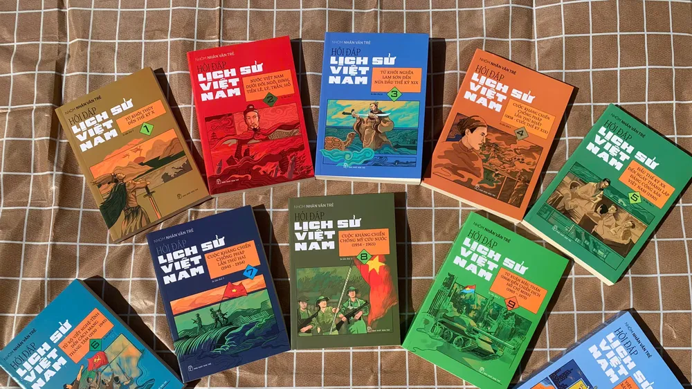 Hun đúc niềm tự hào dân tộc từ bộ sách "Hỏi đáp Lịch sử Việt Nam"
