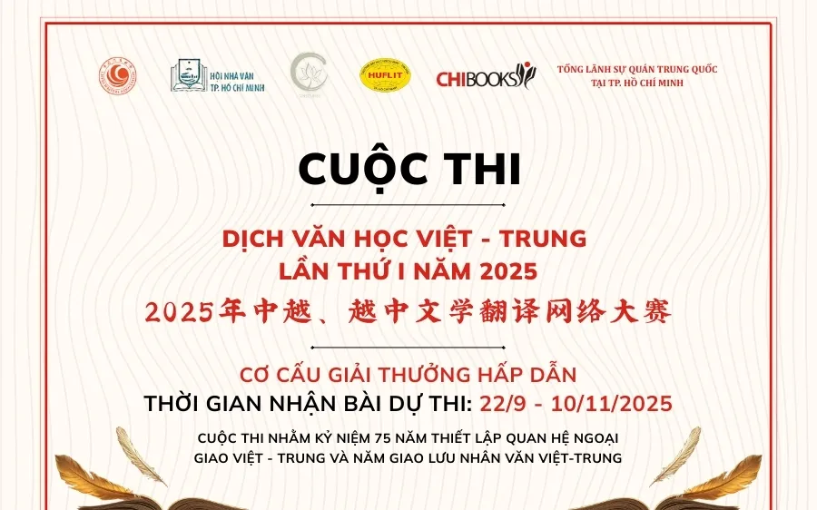 Phát động cuộc thi “Dịch Văn học Việt - Trung, Trung - Việt lần thứ nhất” 