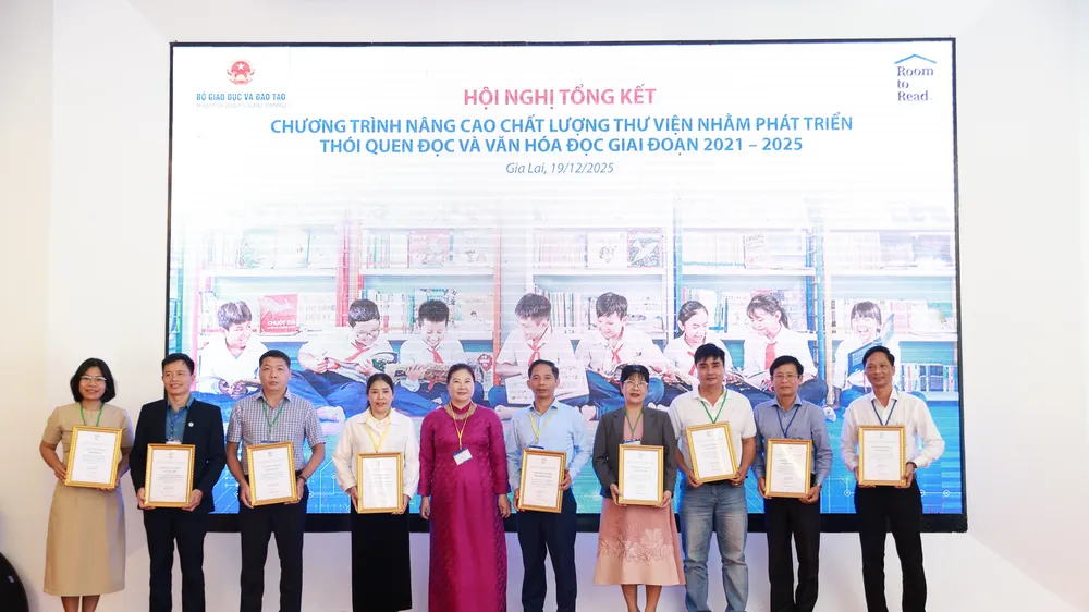 Tổ chức Room to Read Việt Nam mở rộng 2.143 thư viện thân thiện
