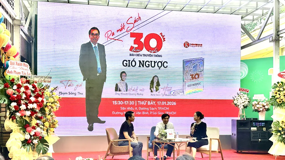 Tác giả Phạm Sông Thu và hành trình "gió ngược" để gặt hái quả ngọt 