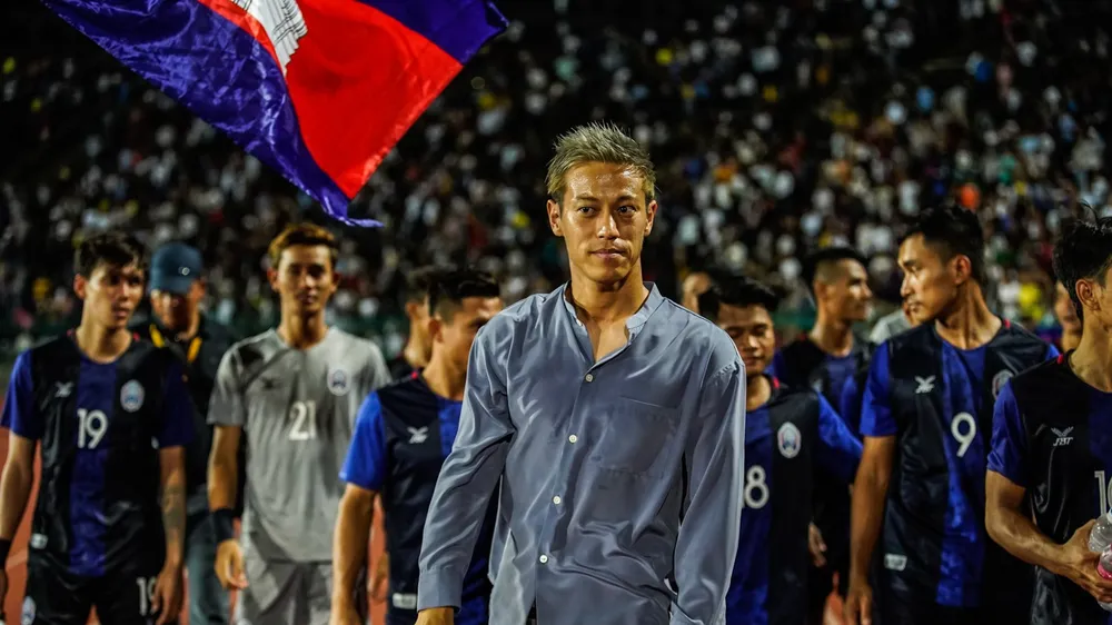 Keisuke Honda sẽ dẫn dắt U23 Campuchia đầy trẻ trung tại SEA Games 31