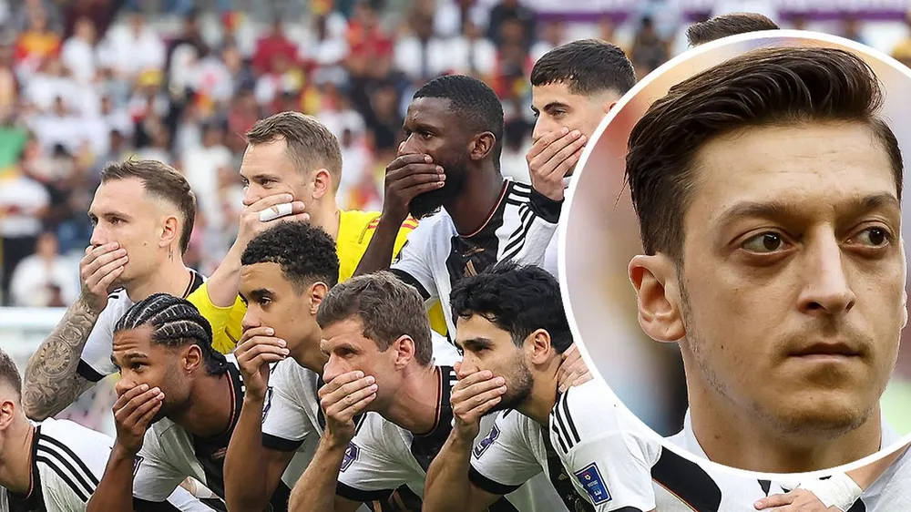 Tuyển Đức bị người Qatar khơi lại scandal Mesut Ozil 