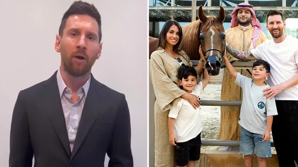 Messi đăng clip tạ lỗi sau chuyến đi Saudi Arabia
