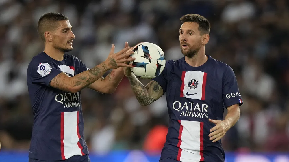 Verratti và Messi