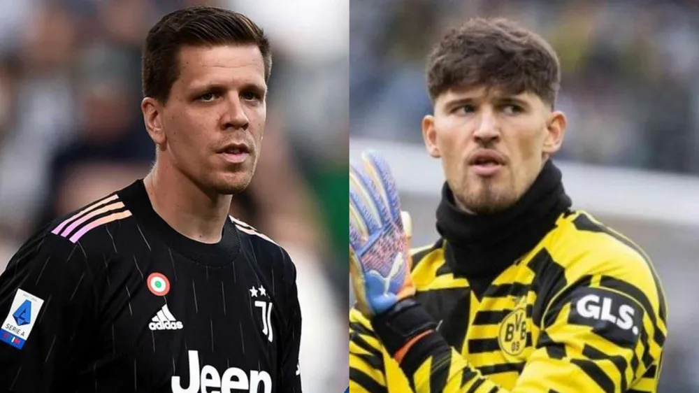 Wojciech Szczesny và Gregor Kobel