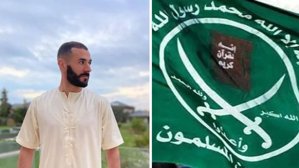  Karim Benzema bị cáo buộc có liên hệ với Tổ chức Anh em Hồi giáo