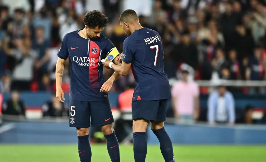Marquinhos chưa chịu nhường băng đội trưởng PSG cho Mbappe