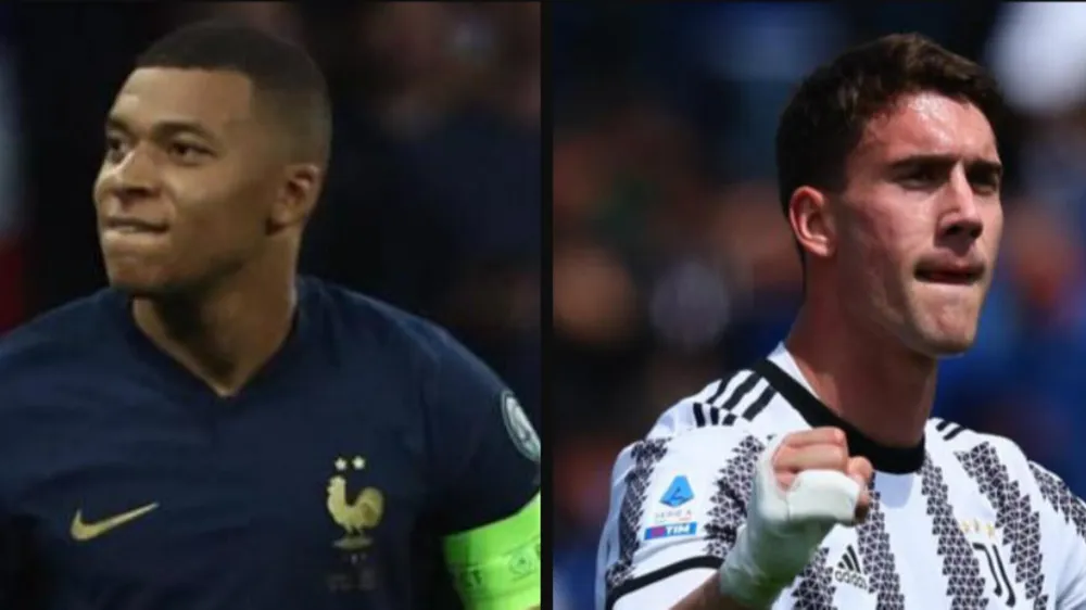 Dusan Vlahovic cho rằng Kylian Mbappe là tiền đạo số một thế giới hiện tại