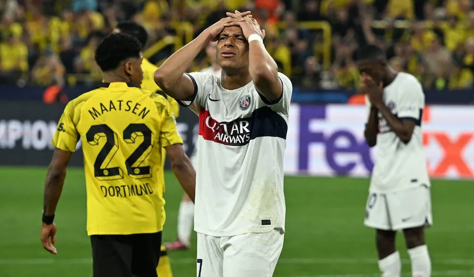 Dortmund phong tỏa hoàn toàn Mbappe vào đêm qua