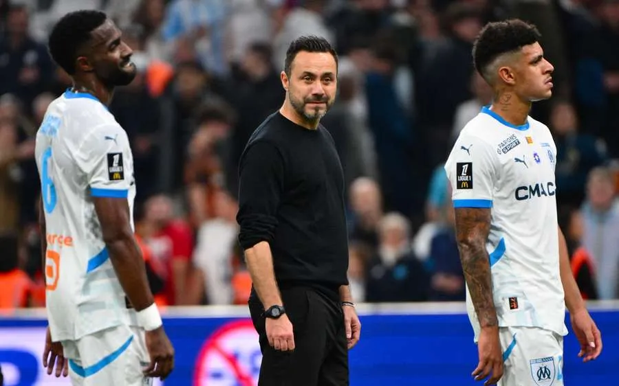 HLV De Zerbi tức giận khi Marseille bị Auxerre đánh bại ngay tại Velodrome