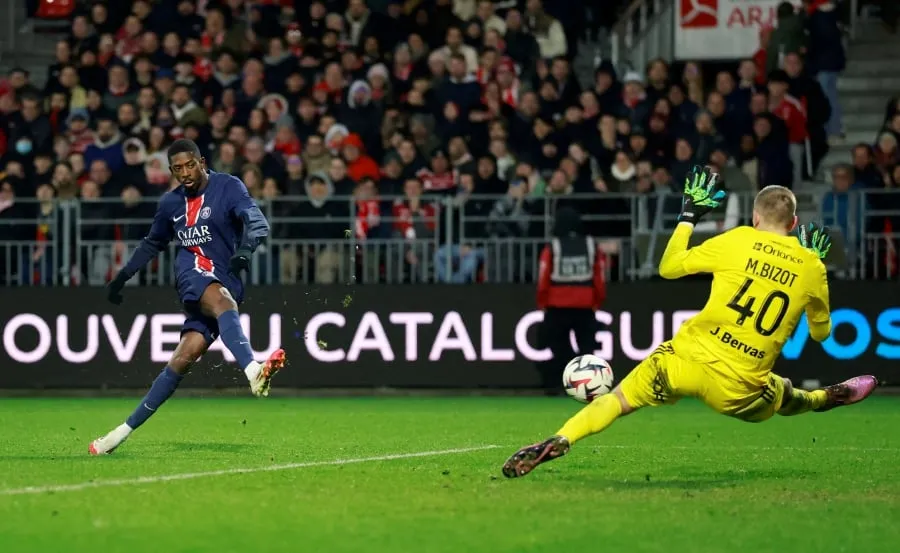 Lập hat-trick vào lưới Brest, Ousmane Dembele đạt đỉnh cao sự nghiệp tại PSG