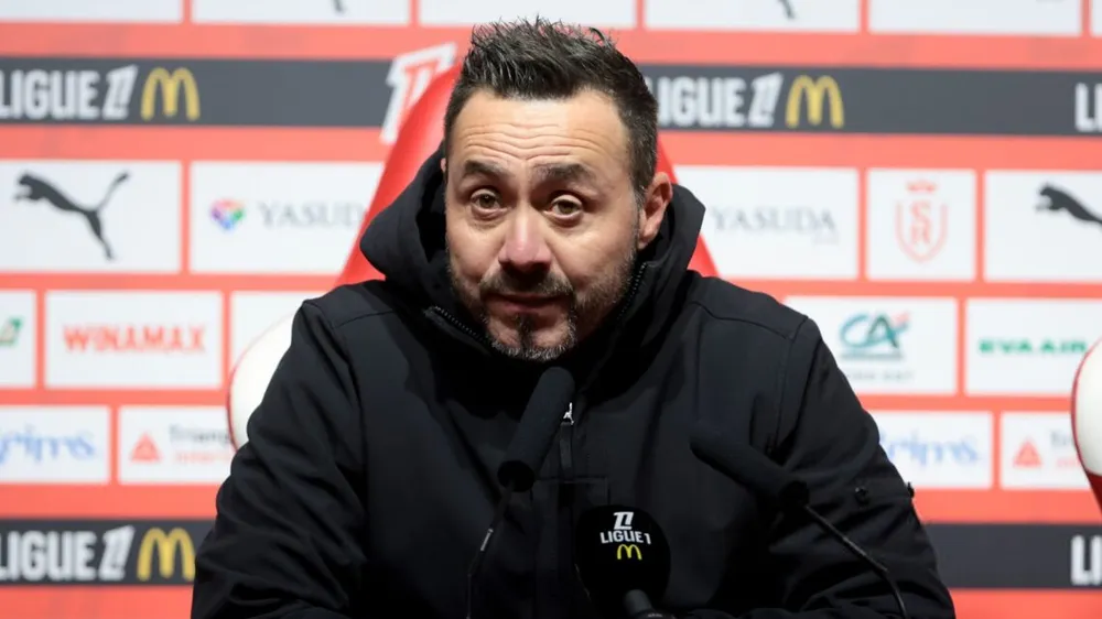 HLV Roberto De Zerbi. Ảnh: Ligue 1