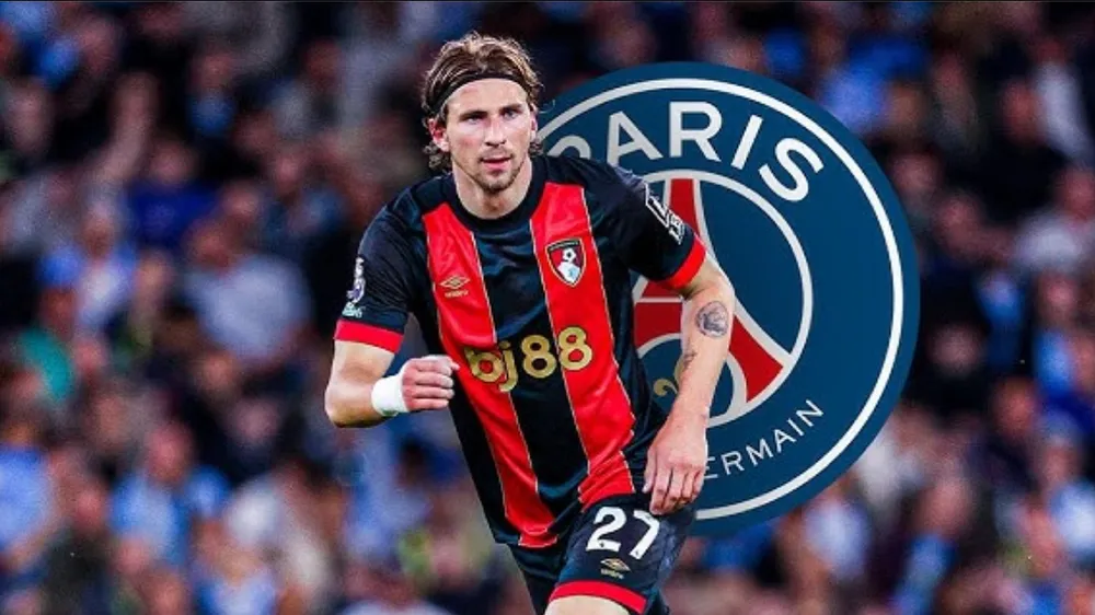 Ilya Zabarnyi là mục tiêu chuyển nhượng của PSG. Ảnh: Sky Sports