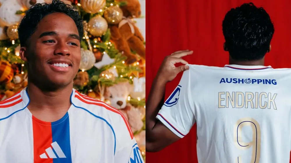 Endrick gia nhập Lyon theo dạng cho mượn từ Real Madrid. Ảnh: Getty Images