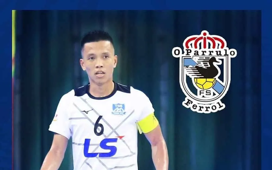 Đức Hòa hiện đang thi đấu cho CLB O Parrulo Ferrol (Tây Ban Nha). Ảnh: TSNFC