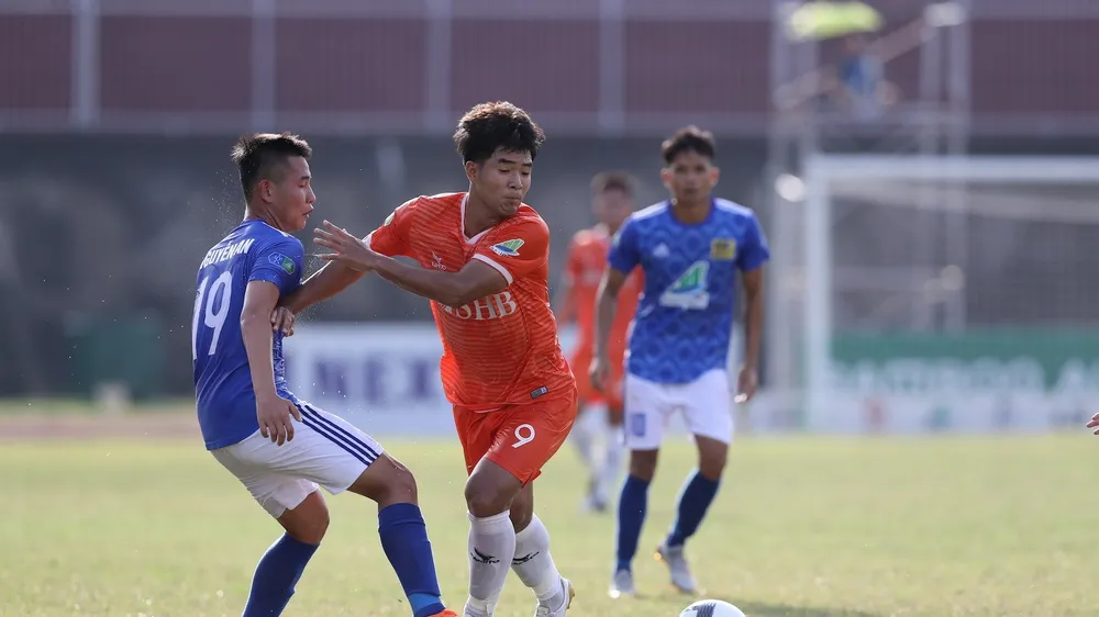 Đức Chinh đã ghi bàn thắng duy nhất của trận đấu. Ảnh: VIẾT ĐỊNH