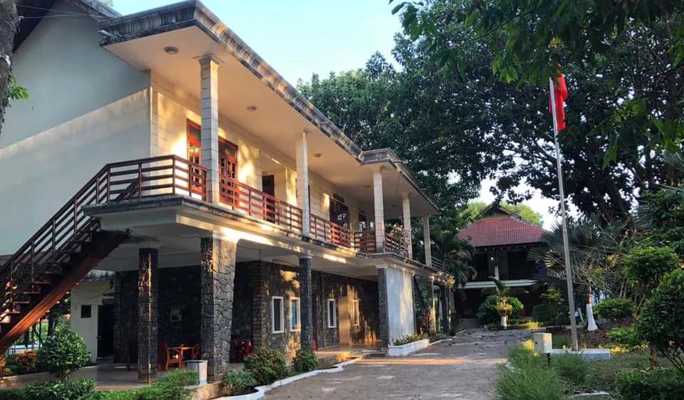 Một góc khu vực nhà nghỉ của các VĐV