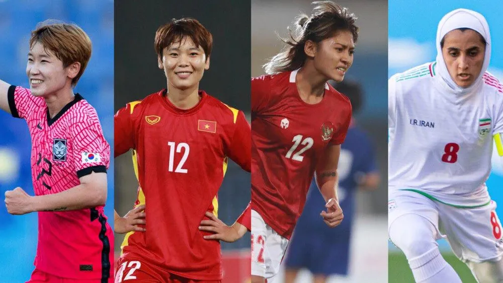 Các chân sút được kỳ vọng tỏa sáng ở VCK Asian Cup nữ 2022. Ảnh: AFC