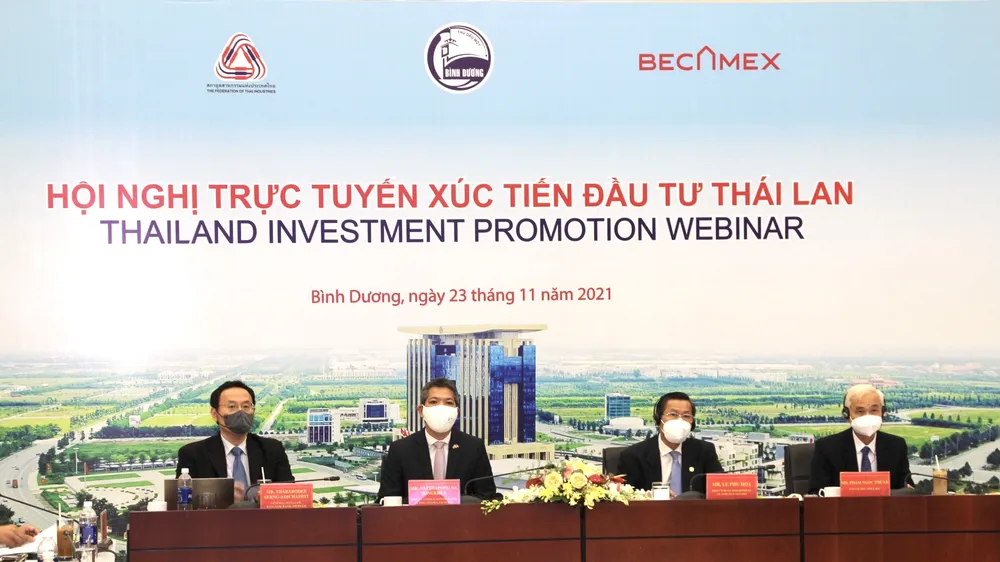 Hội nghị trực tuyến xúc tiến đầu tư Thái Lan tại điểm cầu tỉnh Bình Dương
