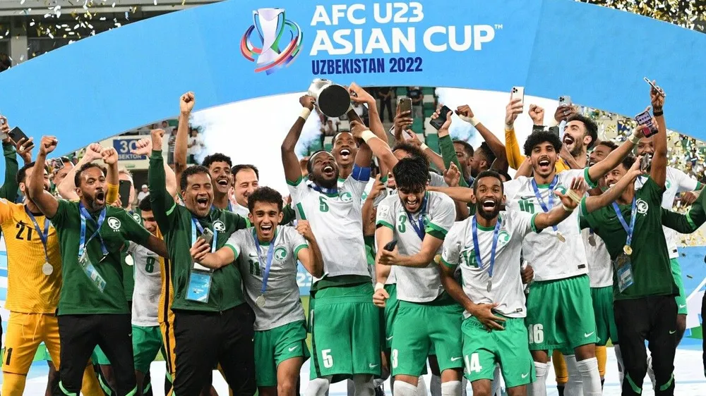 Saudi Arabia trở thành tân vô địch U23 châu Á. Ảnh: AFC