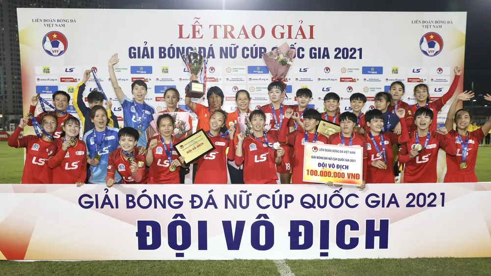 Đội nữ TPHCM I đang là ĐKVĐ Cúp quốc gia 